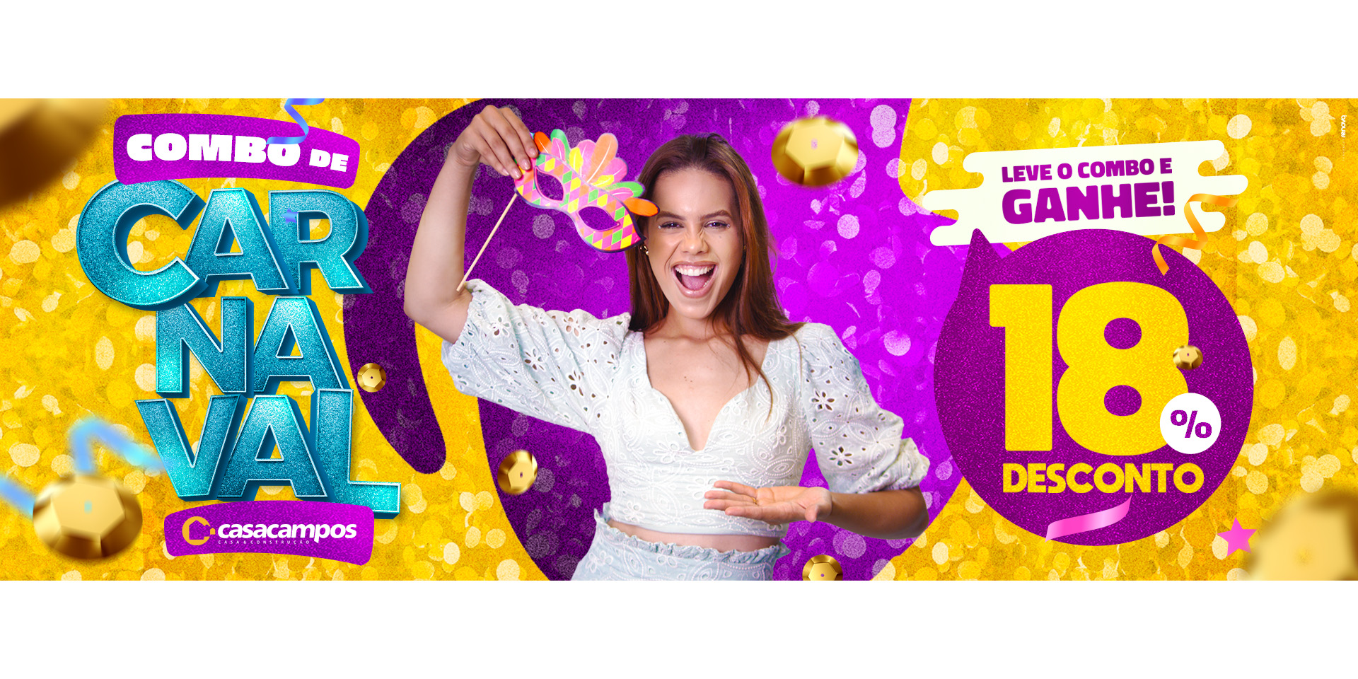 É o combo de Carnaval da Casa Campos!