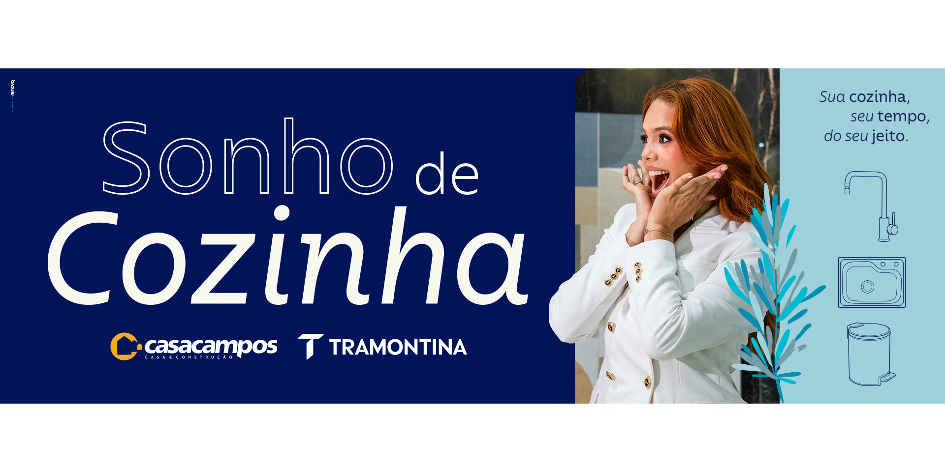 Sonho de Cozinha. Tramontina é na Casa Campos.
